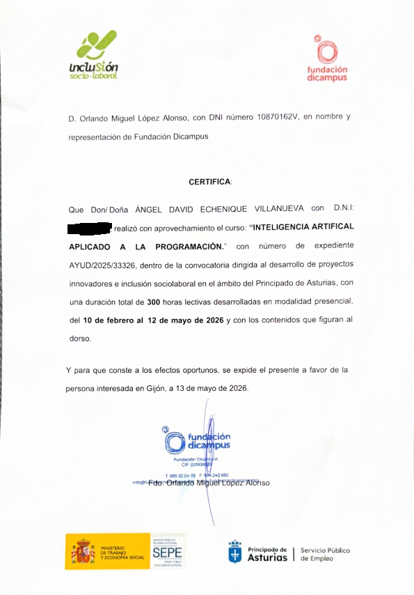 Certificado Dicampus 1